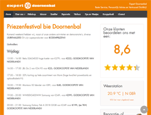 Tablet Screenshot of expert.doornenbal.nl